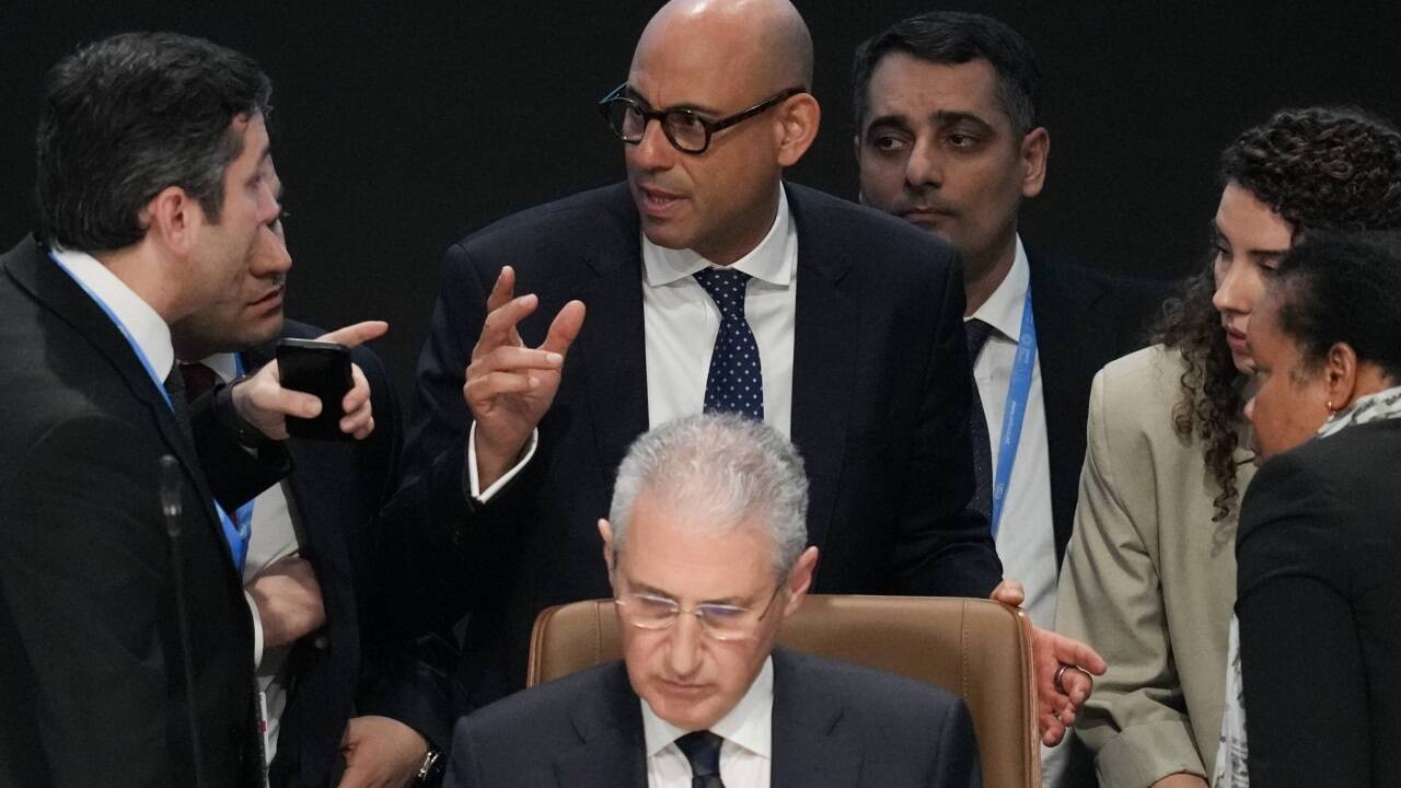 UN-Klimasekretär Simon Still stellte sich hinter den viel kritisierten COP-Präsidenten Mukhtar Babayev, sah aber dennoch keinen Grund zum Feiern.  UN-Klimasekretär Simon Still stellte sich hinter den viel kritisierten COP-Präsidenten Mukhtar Babayev, sah aber dennoch keinen Grund zum Feiern.