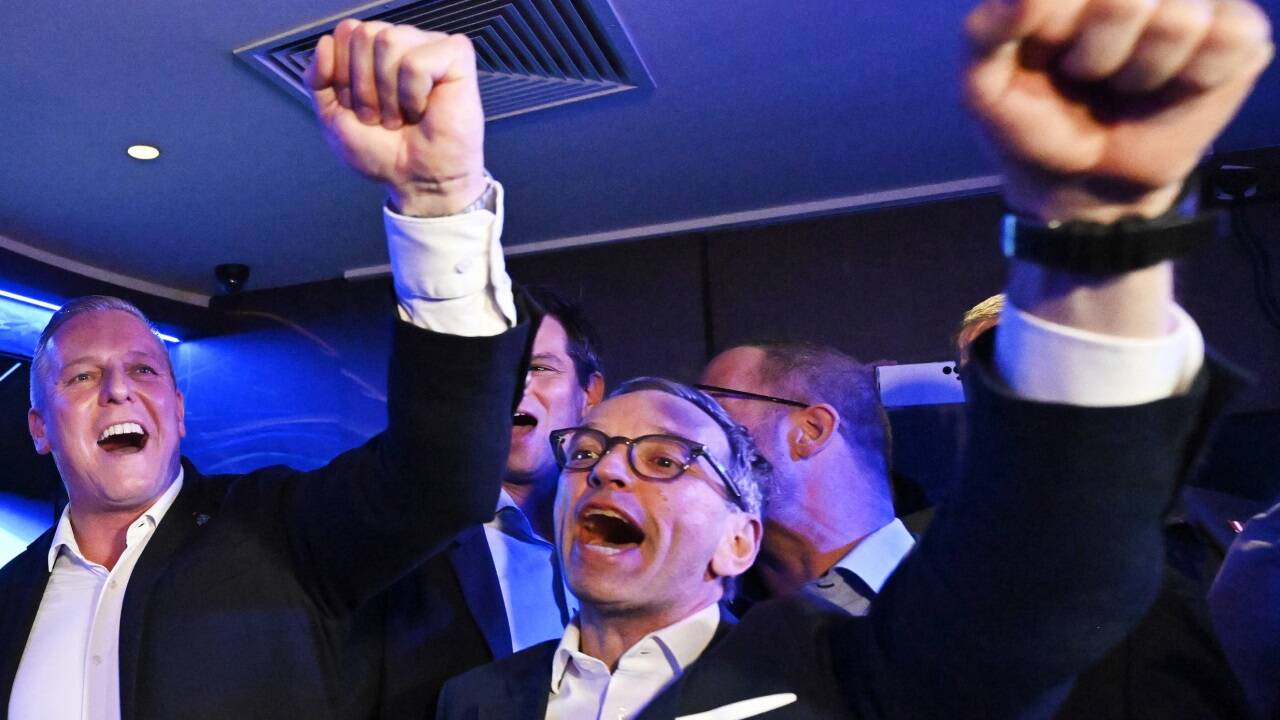 FPÖ-Spitzenkandidat Mario Kunasek und FPÖ Chef Herbert Kickl feierten den Erfolg bei der Steiermarkwahl am Sonntag. 