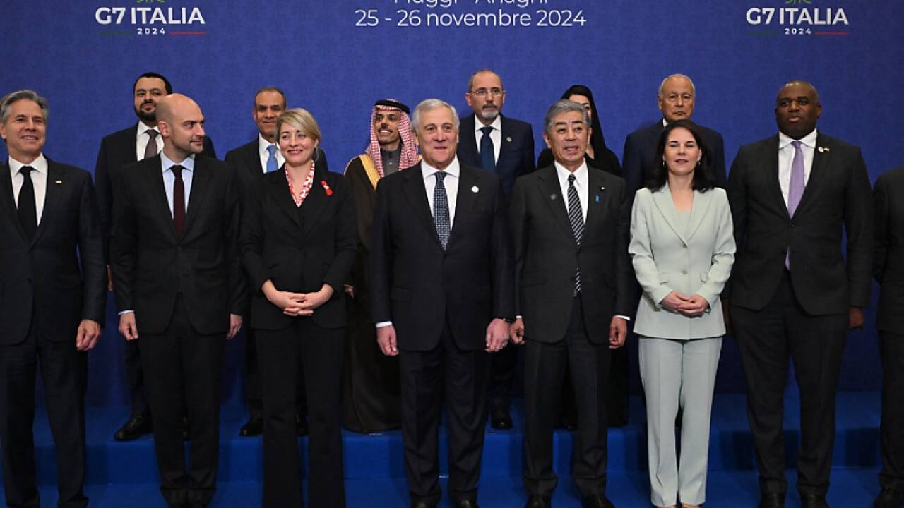 Treffen in der Nähe Roms 