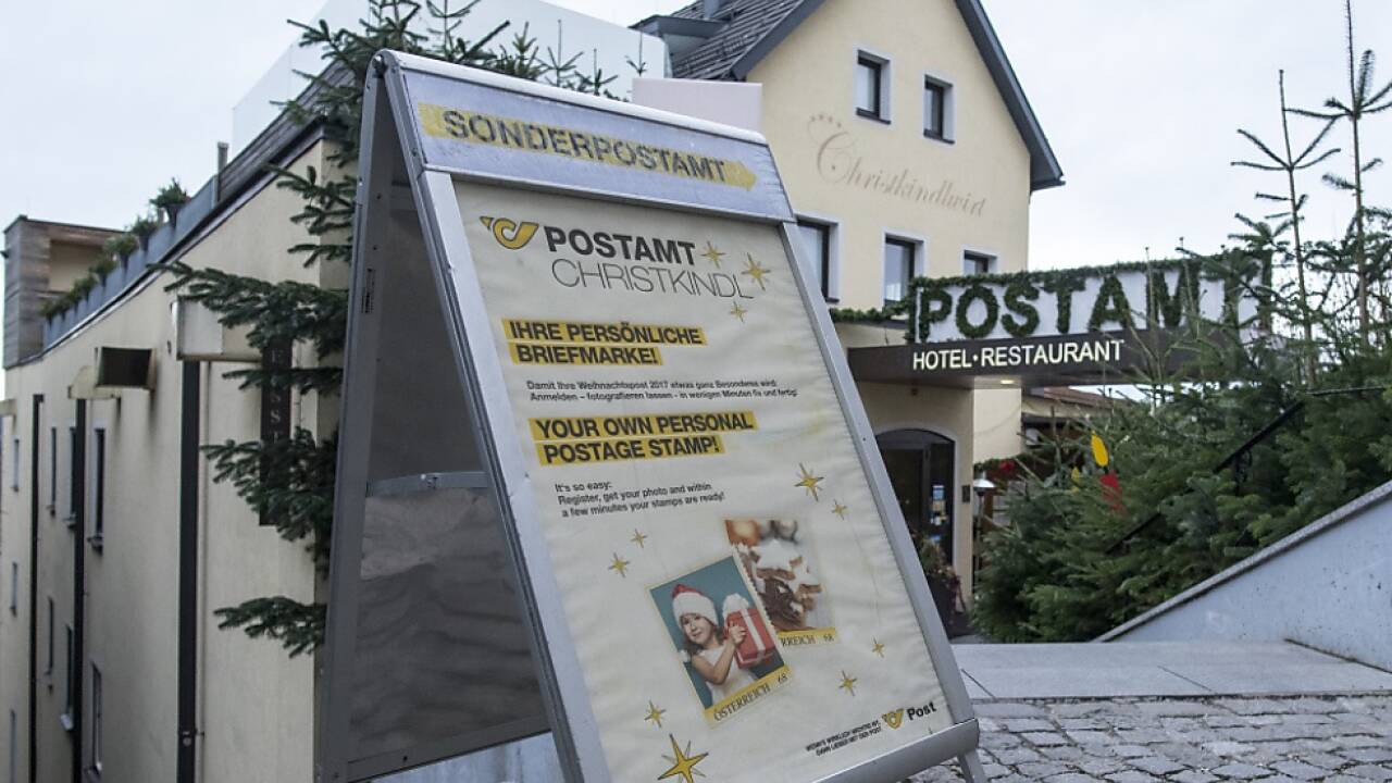 Das Postamt findet man im Wallfahrtsort Christkindl 