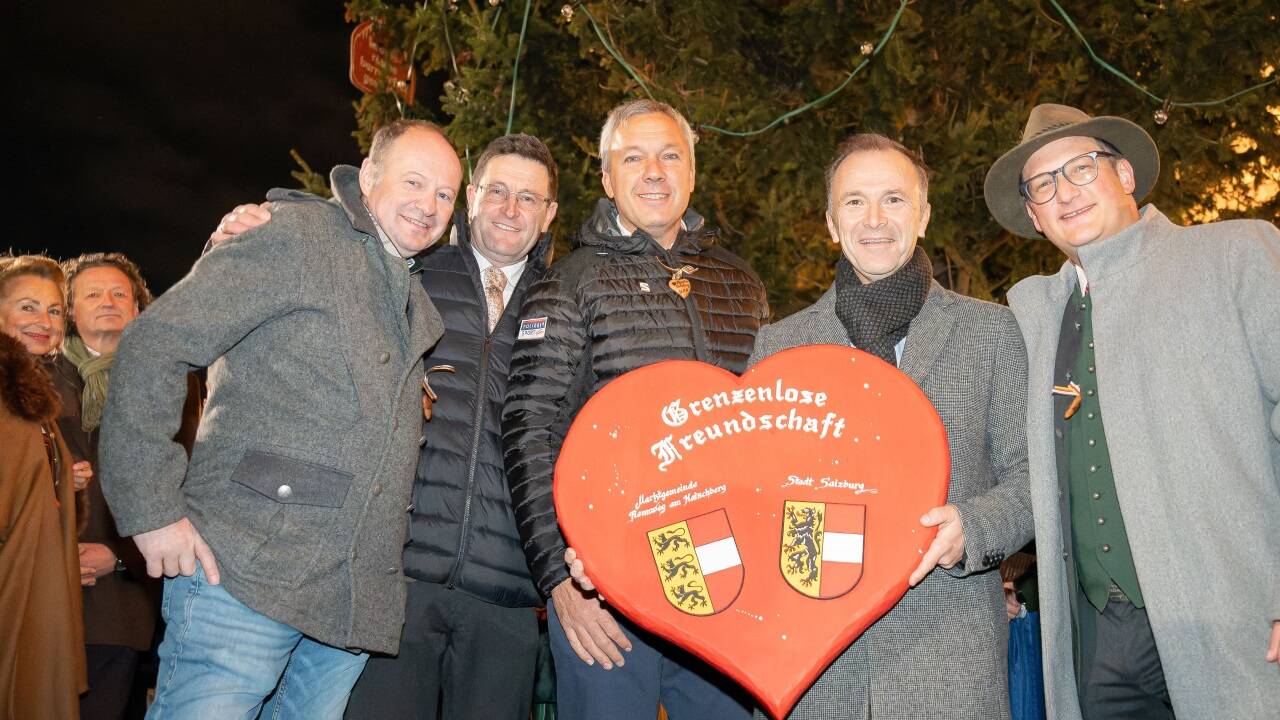 Mit Ex-Skirennfahrer Fritz Strobl. 