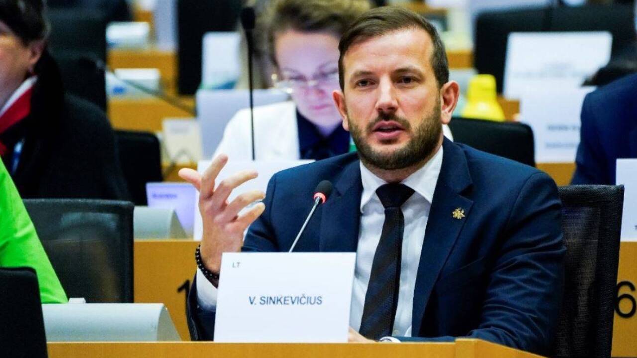 Virginijus Sinkevičius kritisiert den Ablauf der Anhörungen. 