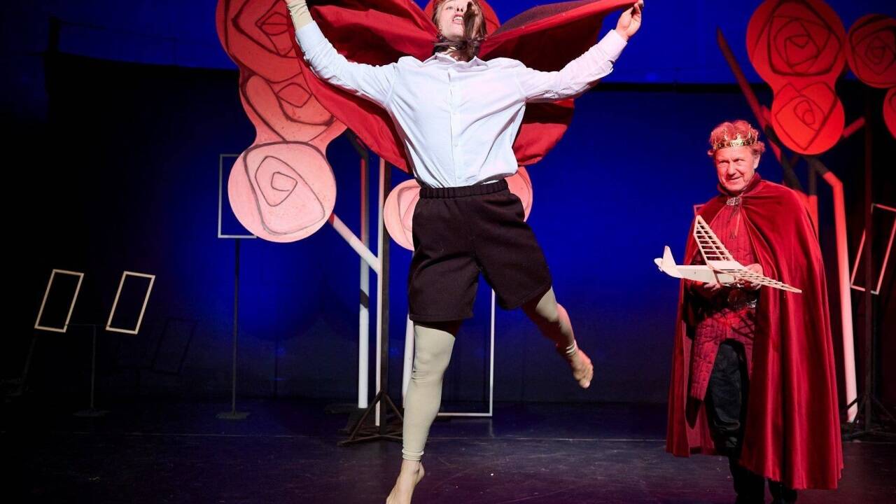 Bilder zur inklusiven Produktion „Mio, mein Mio“ des Theaters ecce. 