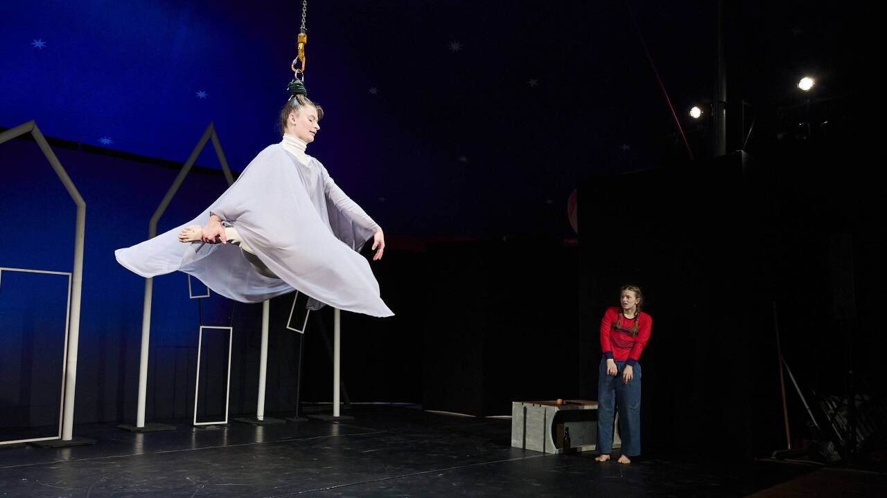 Bilder zur inklusiven Produktion „Mio, mein Mio“ des Theaters ecce. 