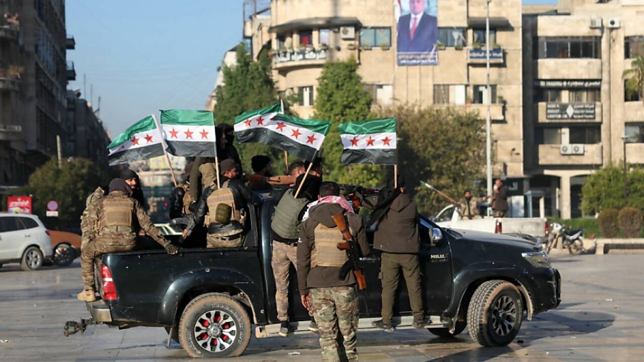 Islamistische Rebellen auf dem Vormarsch in Aleppo 
