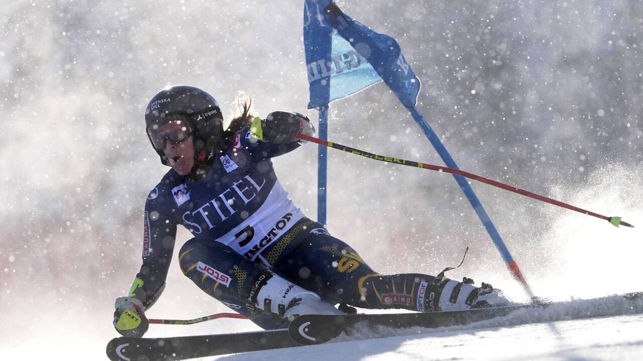 Sara Hector fuhr zum Sieg. 