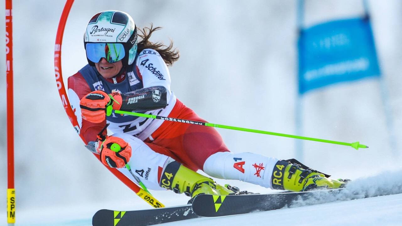 Ricarda Haaser rettete Österreichs Ehre. 