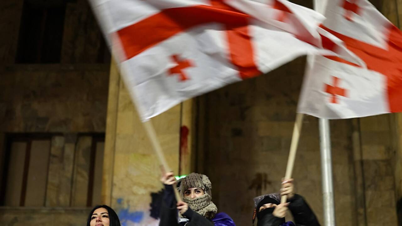Enttäuschung für pro-europäische Demonstranten in Georgien  Enttäuschung für pro-europäische Demonstranten in Georgien
