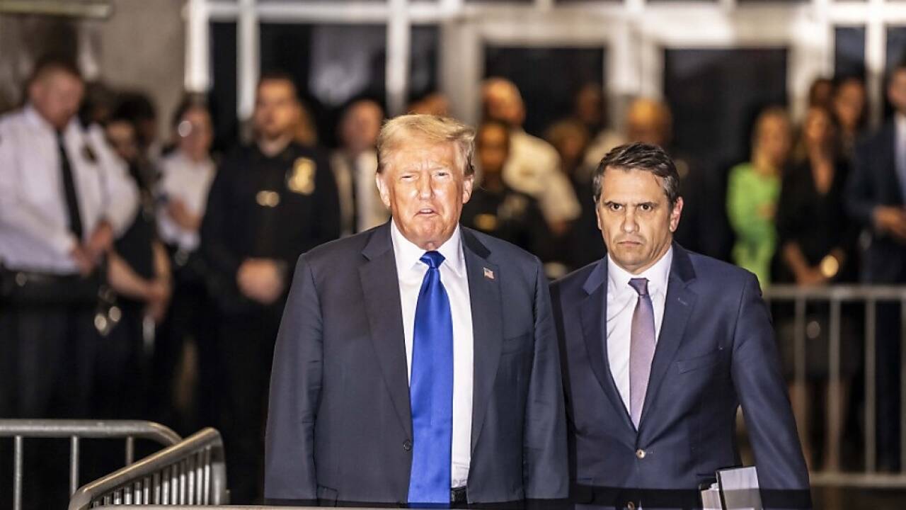 Donald Trump erschien mehrfach vor Gericht 