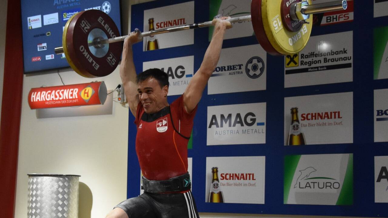 Stefan Moser holte Gold in der Klasse bis 81 Kilogramm. 