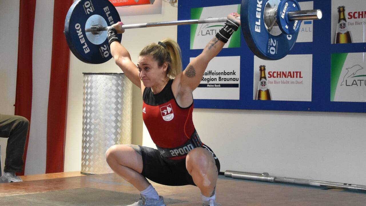 Petra Schmutzer siegte in ihrer Klasse bis 64 Kilogramm.  