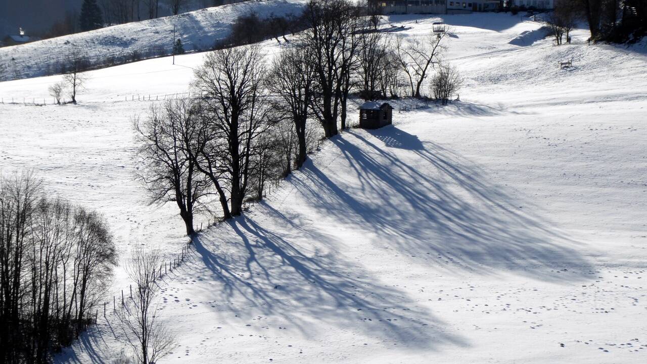 Der Hof Eyrsberg ist der höchste Punkt der Runde.  
