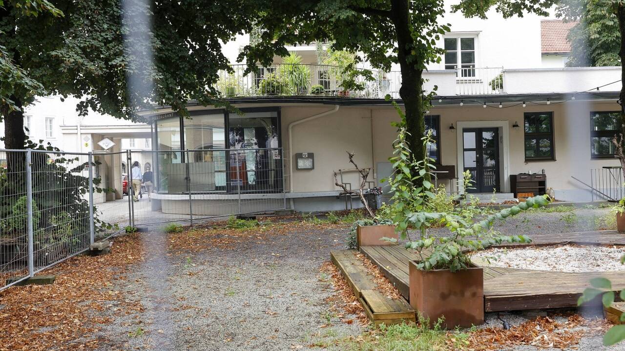 Der Garten vor Beginn der jetzigen Neugestaltung.  