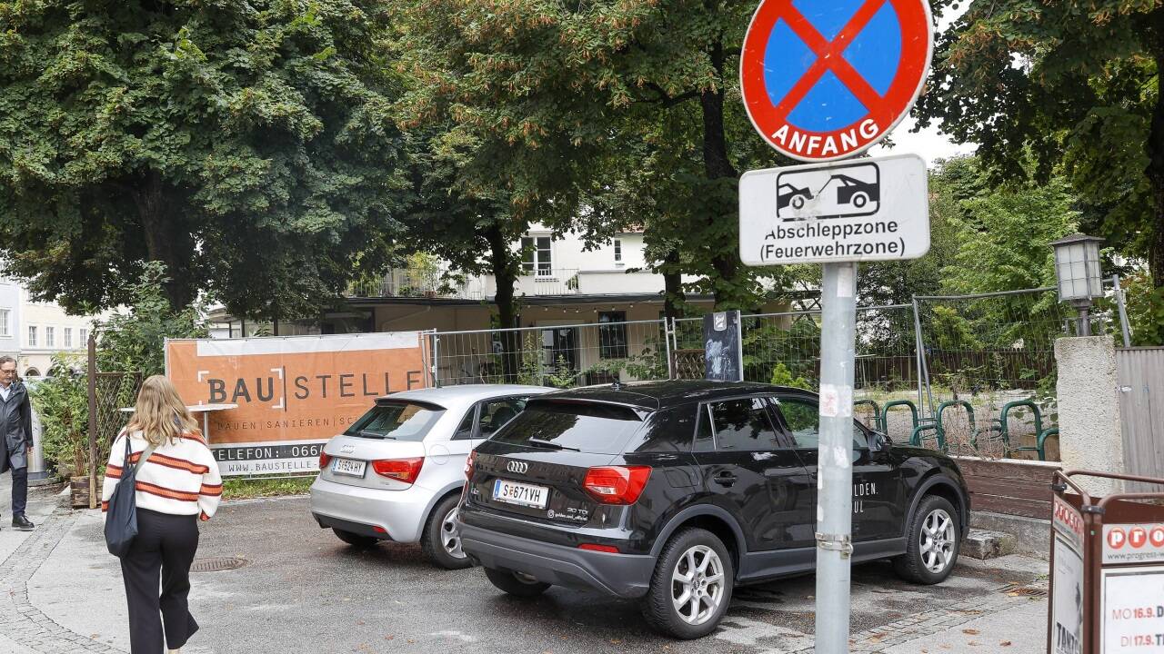 Diese Parkplätze sind bereits verschwunden.  