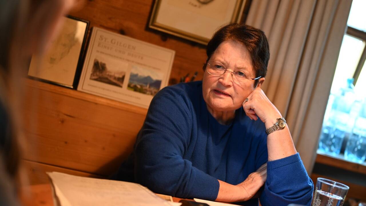 Ilse Richter erzählt von ihrer Kindheit in St. Gilgen.  