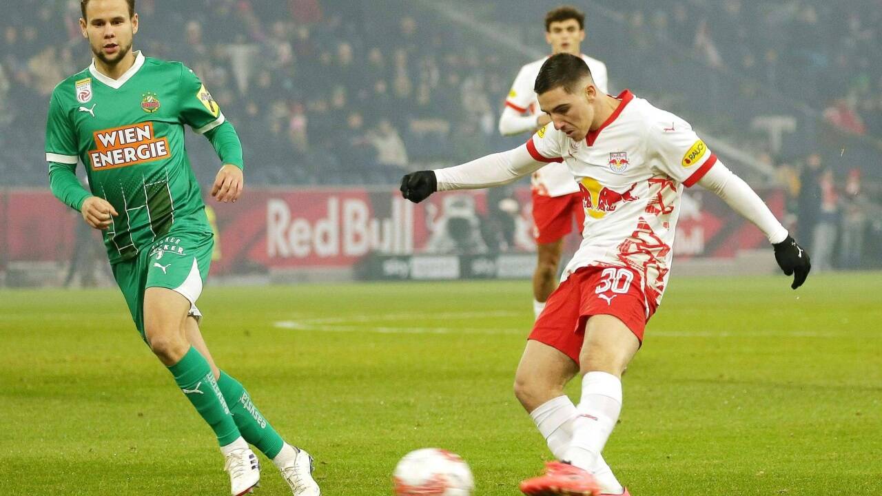 Oscar Gloukh scheiterte schon wieder vom Elferpunkt.  Oscar Gloukh scheiterte schon wieder vom Elferpunkt.