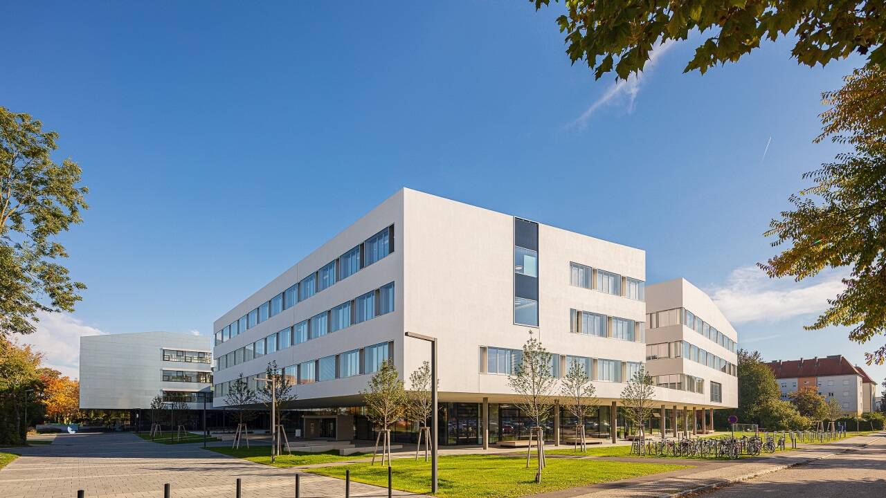 Der Campus der Fachhochschule St. Pölten.   Der Campus der Fachhochschule St. Pölten.