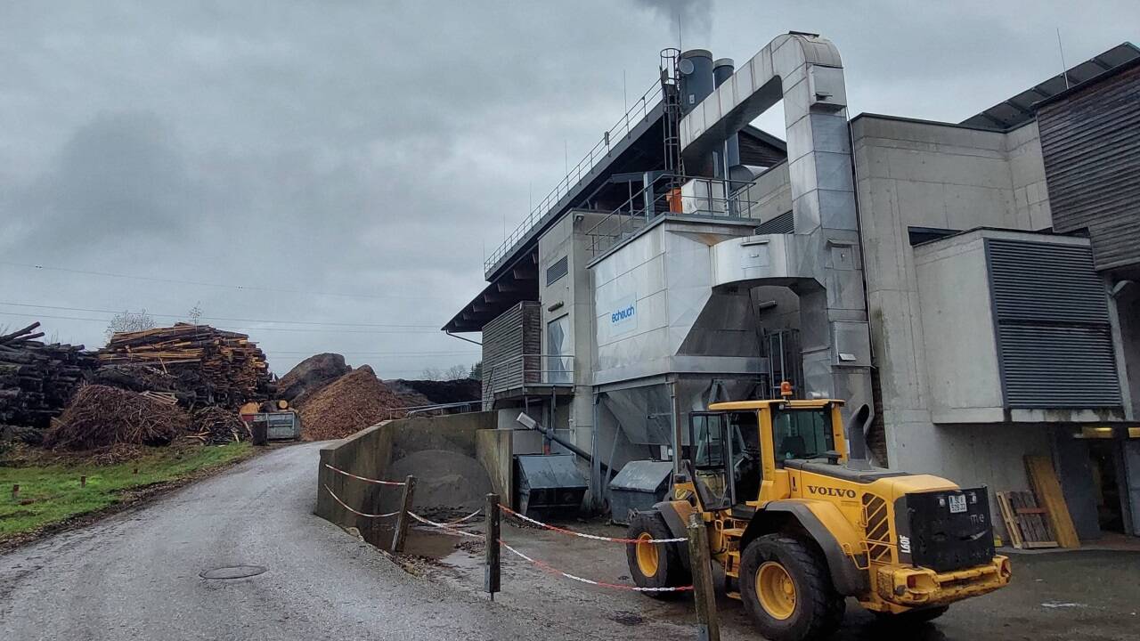 Das Biomasseheizwerk Eugendorf wird im nächsten Jahr kräftig erweitert.  Das Biomasseheizwerk Eugendorf wird im nächsten Jahr kräftig erweitert.