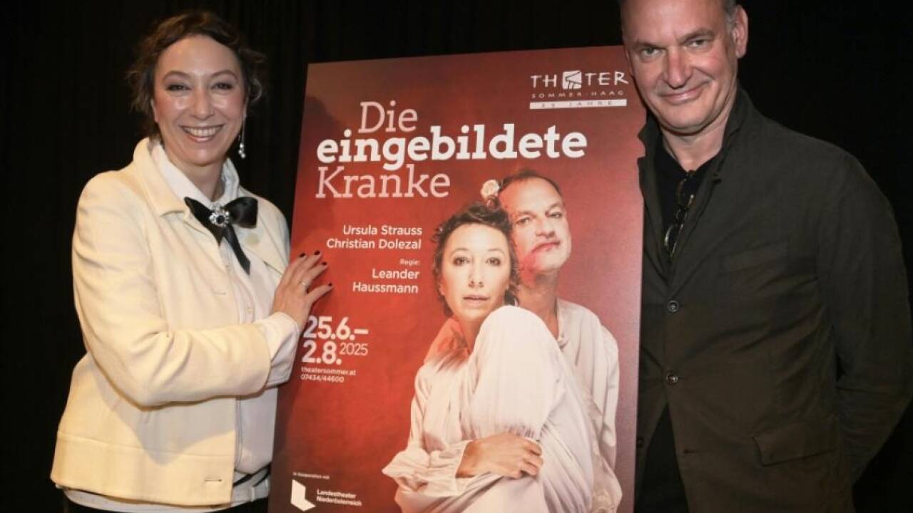 In Haag spielen Ursula Strauss und Christian Dolezal 