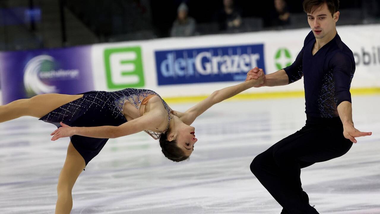 Gabriella Izzo und Luc Maierhofer liegen im Kampf um das EM-Ticket hauchdünn voran. 