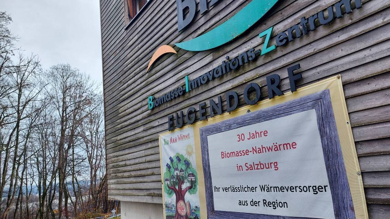Das Biomasseheizwerk Eugendorf wird im nächsten Jahr kräftig erweitert.  Das Biomasseheizwerk Eugendorf wird im nächsten Jahr kräftig erweitert.
