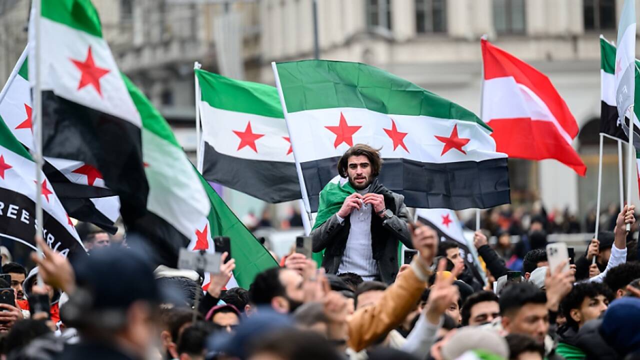 Wie viele der Feiernden in ihre alte Heimat Syrien zurückkehren, ist offen 