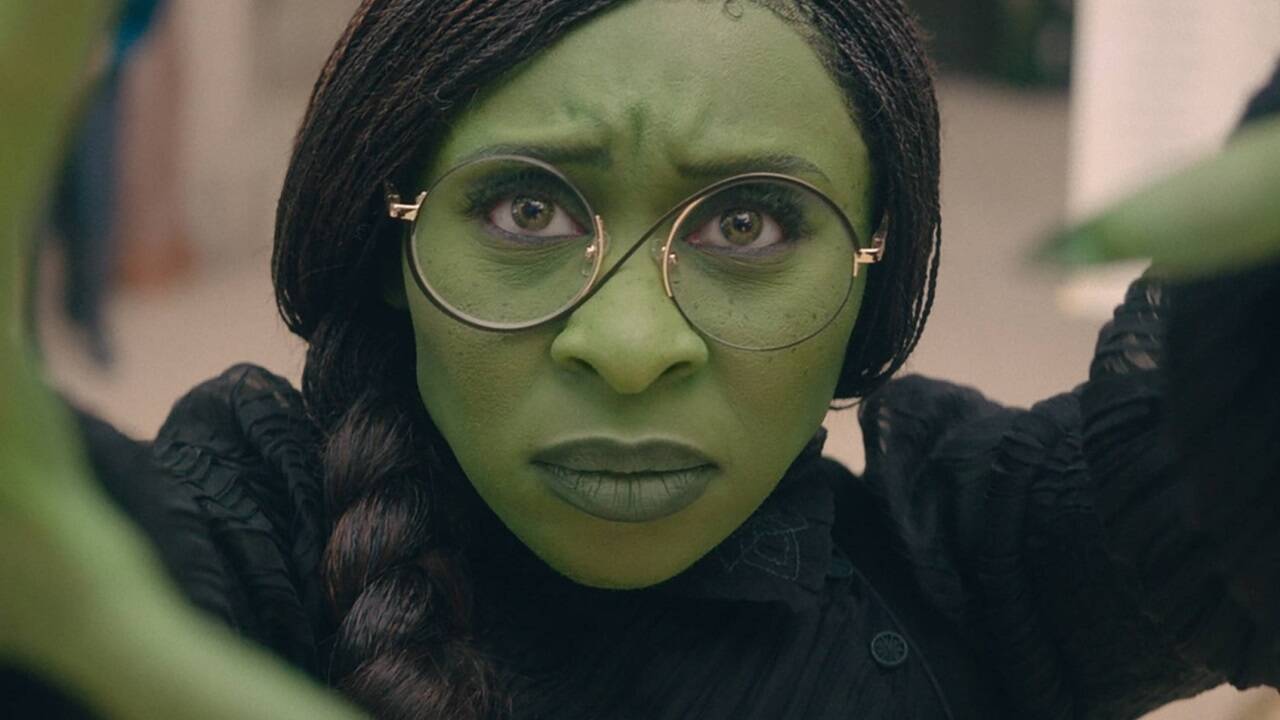 Wer grün ist, hat’s nicht leicht: Cynthia Erivo spielt die Hexe Elphaba in der Musicalverfilmung „Wicked“ 