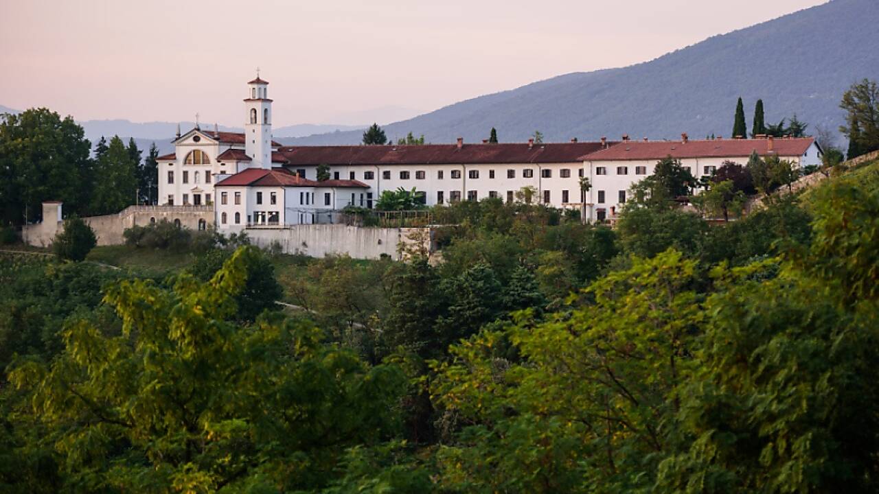 Das Kloster Kostanjevica in Nova Gorica gehört zum Kulturerbe 
