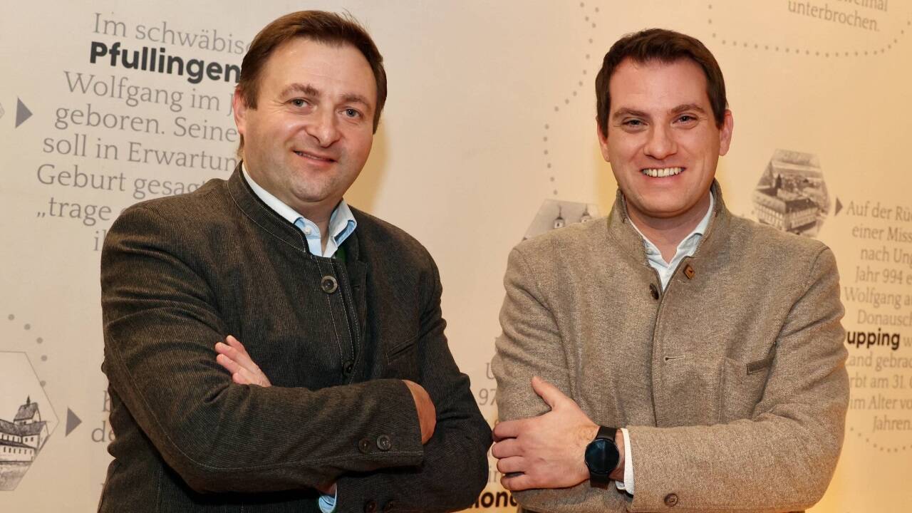 Bgm. Wolfgang Eisl und WTG-GF Patrick De-Bettin. 