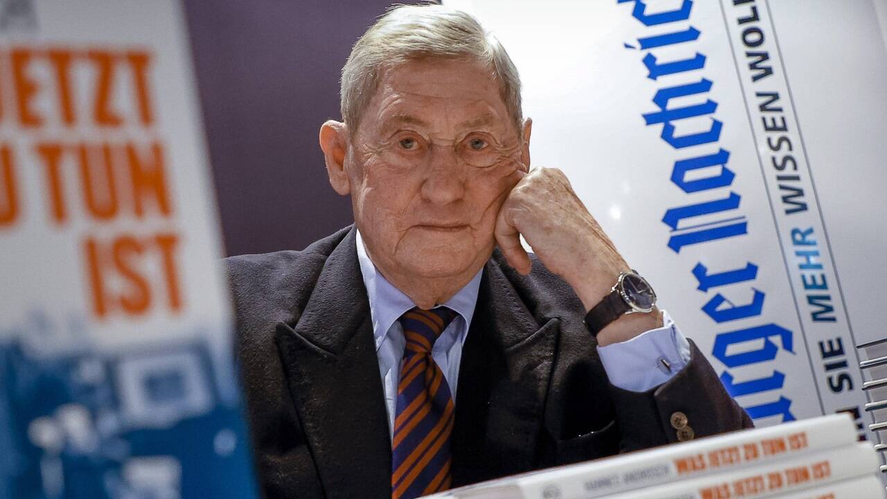 Trauer um Hannes Androsch. Das Bild entstand 2020 anlässlich der Präsentation seines Buches „Was jetzt zu tun ist“ bei den SN. Trauer um Hannes Androsch. Das Bild entstand 2020 anlässlich der Präsentation seines Buches „Was jetzt zu tun ist“ bei den SN.