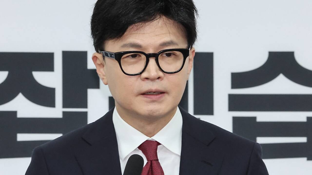 Regierungspartei-Chef Han Dong Hoon 
