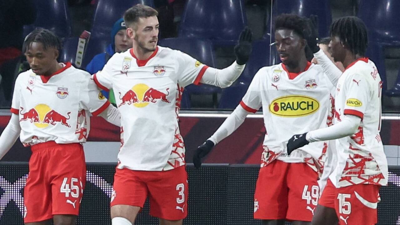 Red Bull Salzburg feierte einen verdienten Heimsieg.  