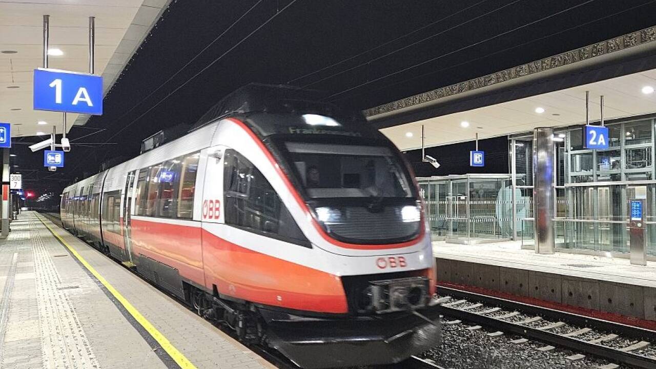 Um 0.47 Uhr hielt die erste S-Bahn. 