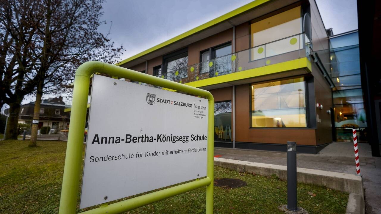 70 Kinder und Jugendliche mit einer Beeinträchtigung besuchen die Schule in Salzburg-Taxham.  