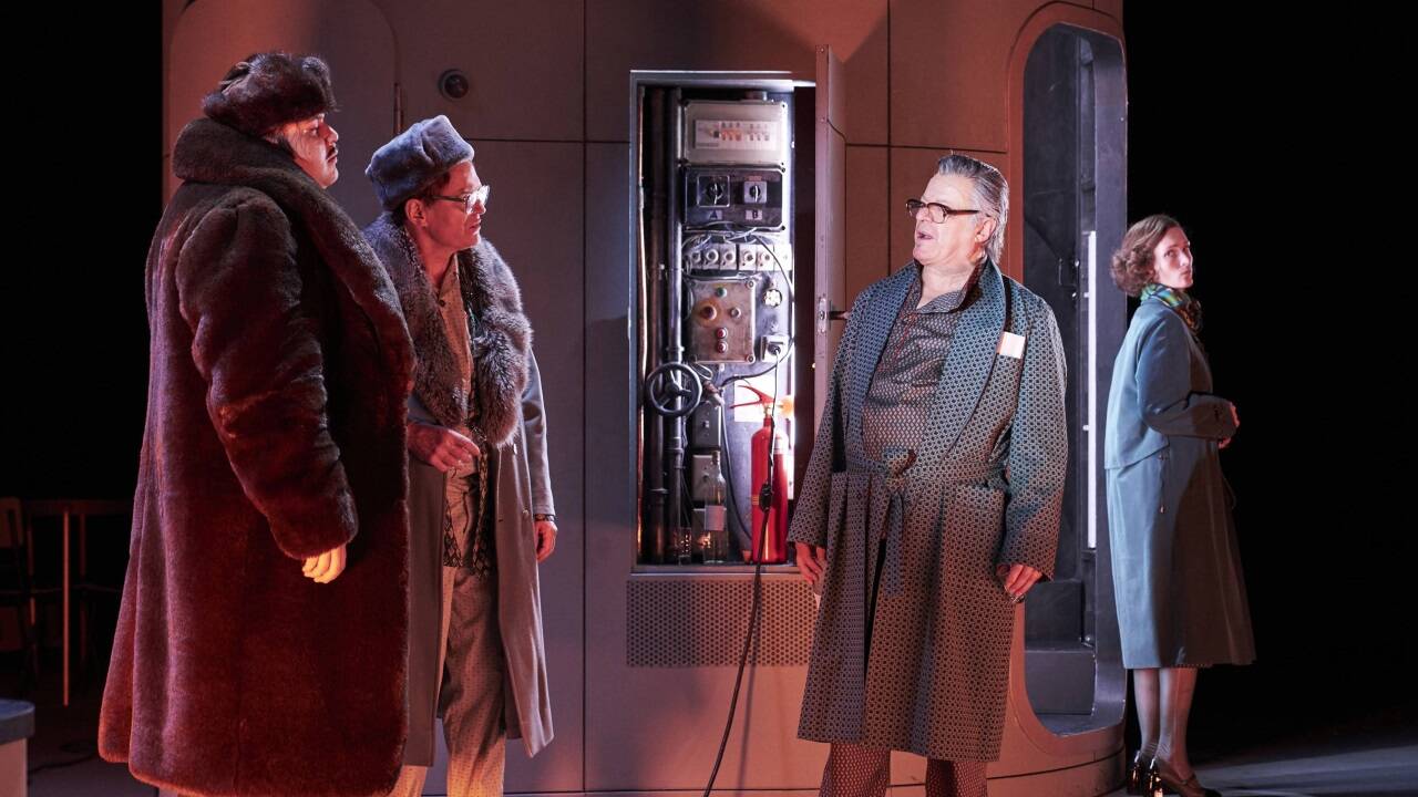Paul Basonga, Jörg Ratjen, Roland Koch, Rebecca Lindauer. 