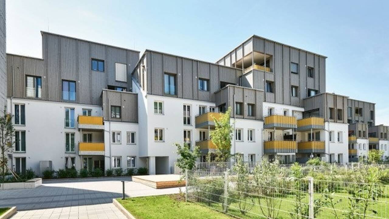 Die Sanierung und Nachverdichtung der Siedlung in der Friedrich-Inhauser-Straße wurde mehrfach prämiert.   Die Sanierung und Nachverdichtung der Siedlung in der Friedrich-Inhauser-Straße wurde mehrfach prämiert.