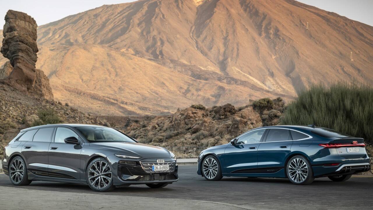 Der A6 e-tron teilt sich wie schon der Q6 die 800-Volt-Plattform mit dem Porsche Macan. Die Limousine hört auf den Namen Sportback. 
