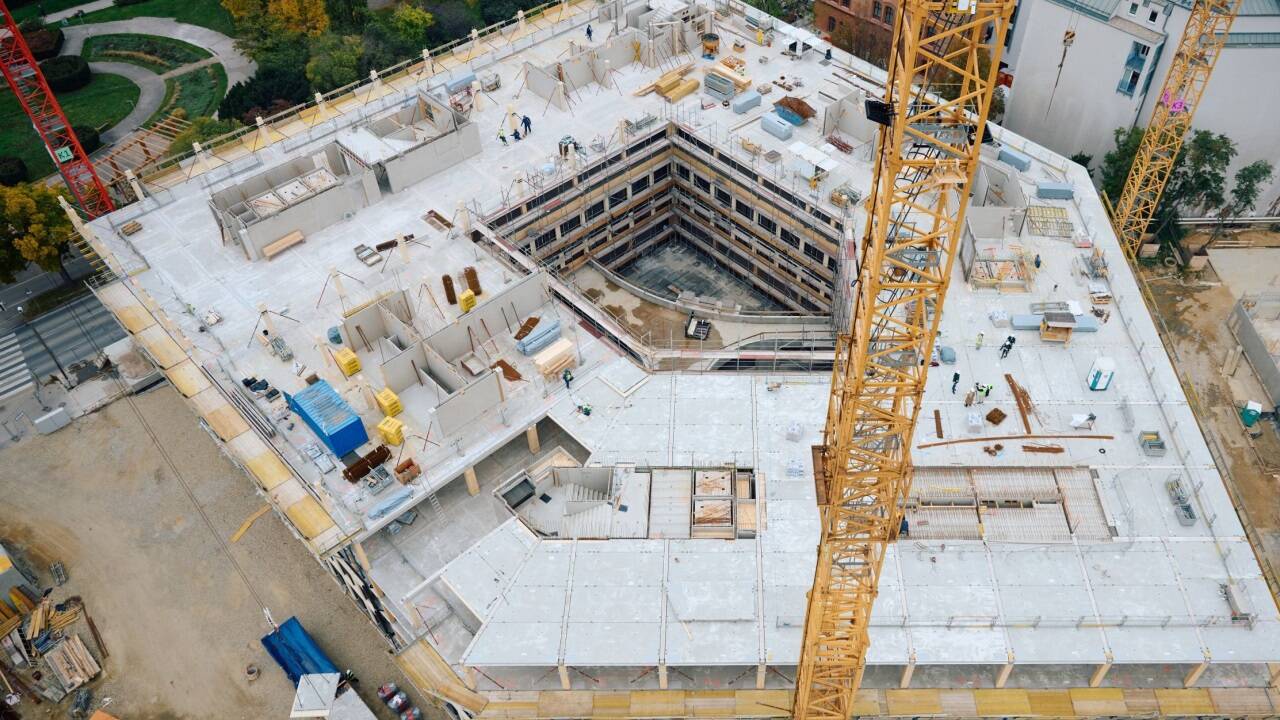 Das Projekt Leopoldquartier im 2. Bezirk in Wien. 