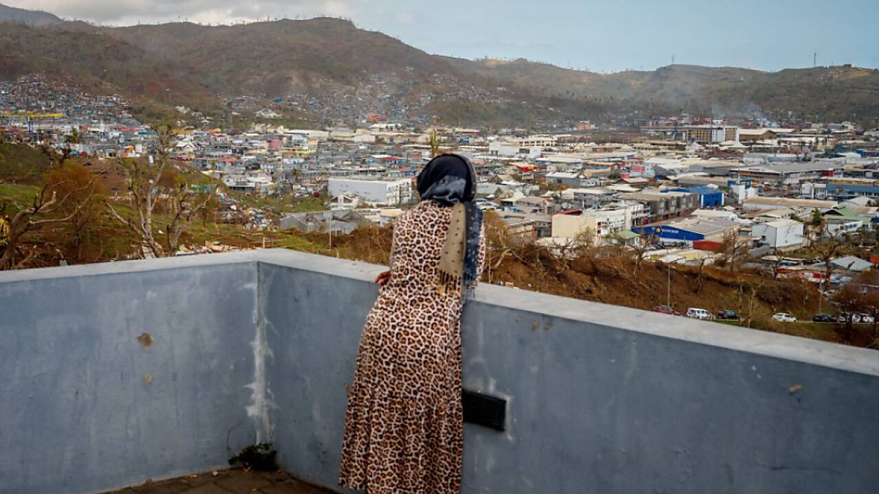 Viele Menschen haben ihr Hab und Gut verloren nach dem Zyklon auf Mayotte  Viele Menschen haben ihr Hab und Gut verloren nach dem Zyklon auf Mayotte