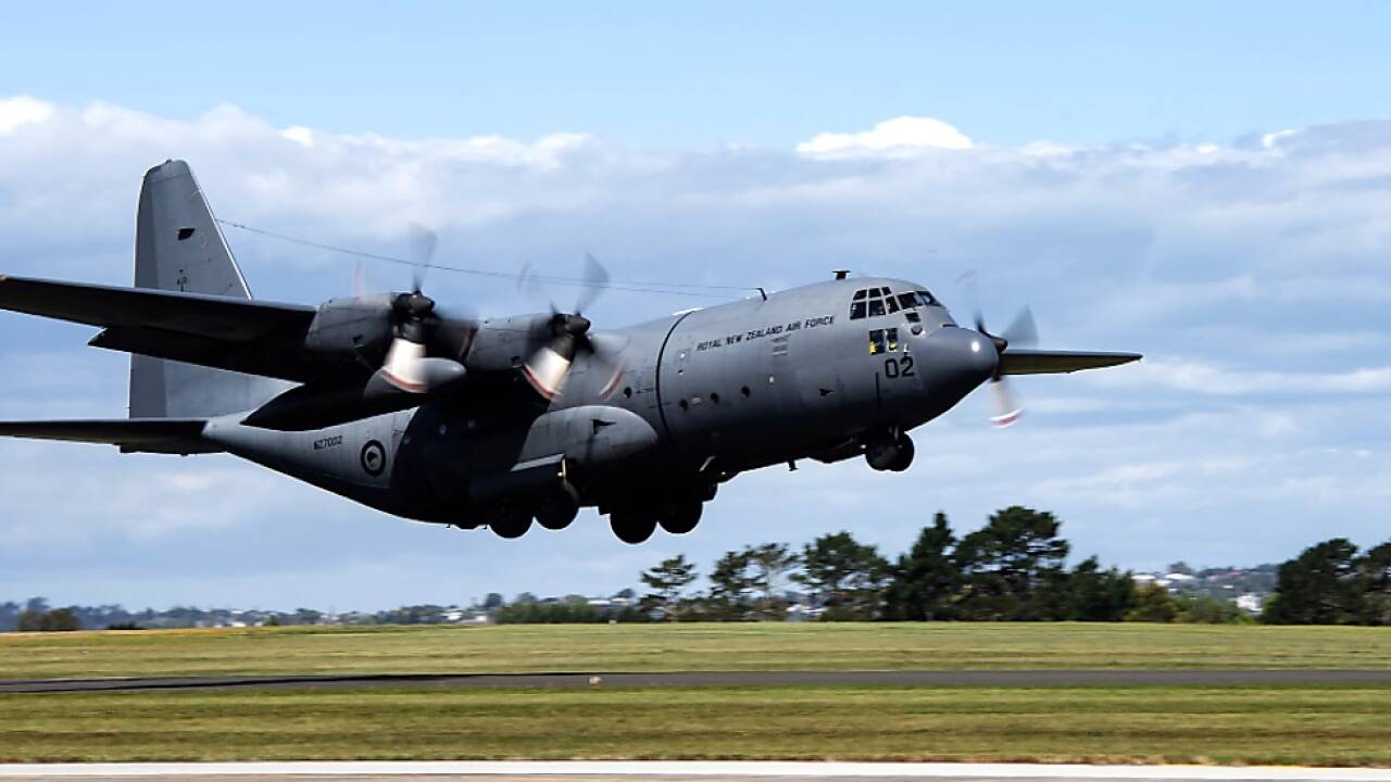 Hilfsgüter und Rettungskräfte aus Neuseeland  Hilfsgüter und Rettungskräfte aus Neuseeland