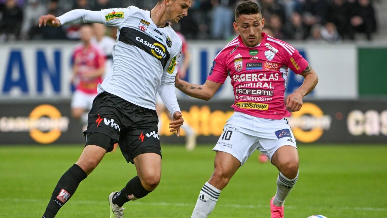 Sebastian Aigner (links) spielte zweieinhalb Jahre für Altach in der Bundesliga. 