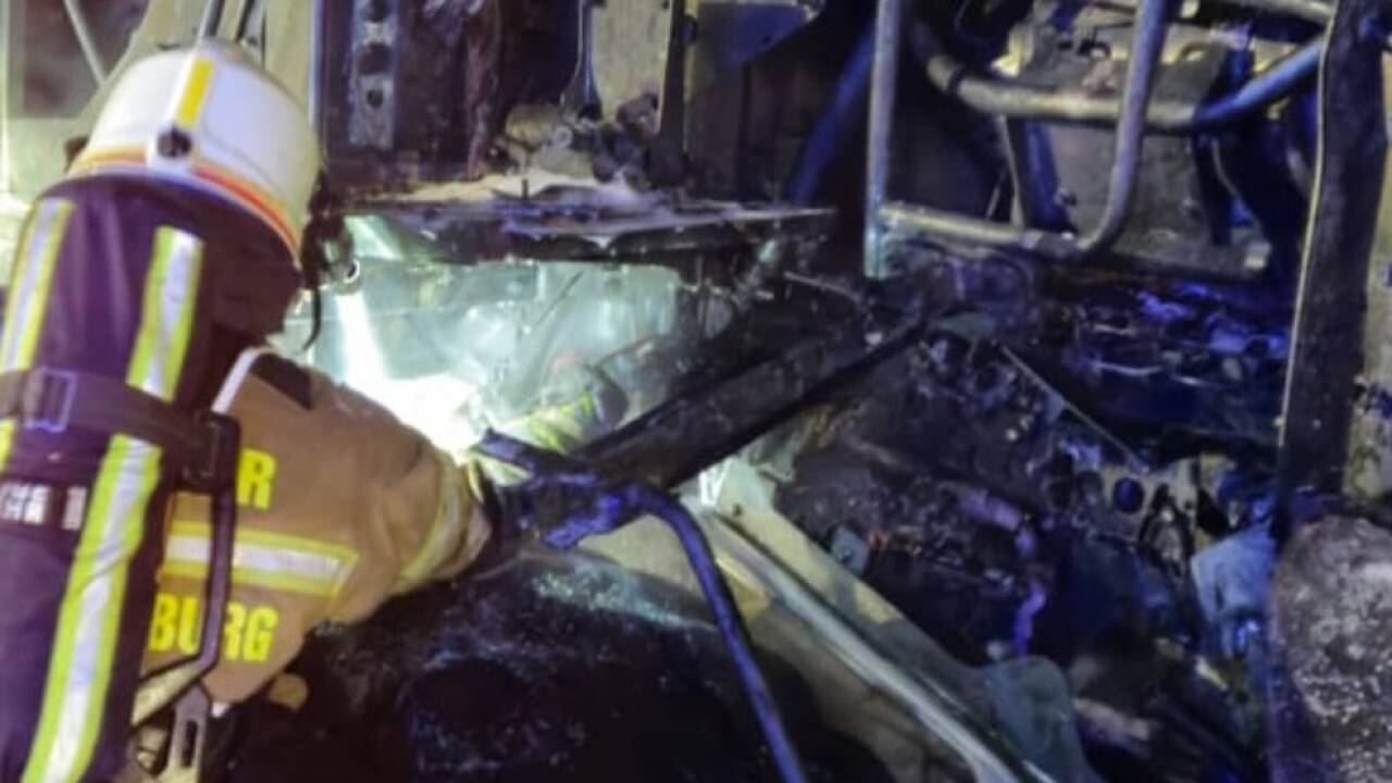 Bilder vom Brandeinsatz.  Bilder vom Brandeinsatz.