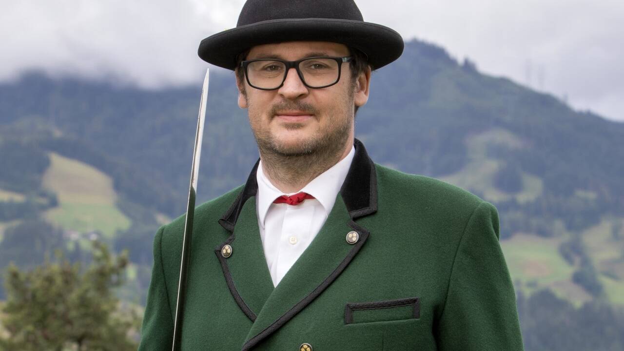 Seit 2019 ist Bernhard Urban Perchtenhauptmann in der Bezirkshauptstadt. 
