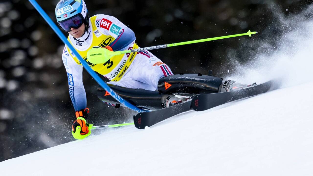 Überlegener Sieg für Timon Haugan in Alta Badia. 