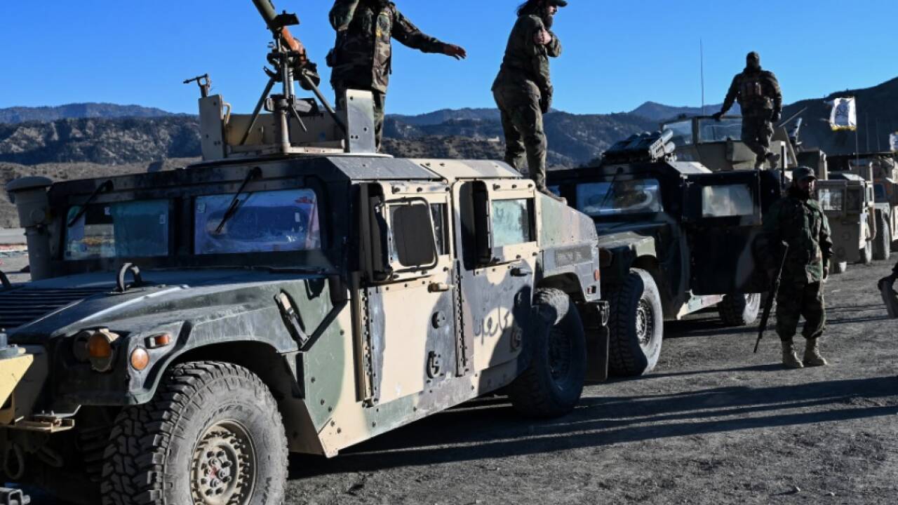 Sicherheitspersonal der afghanischen Taliban (Themenbild) 