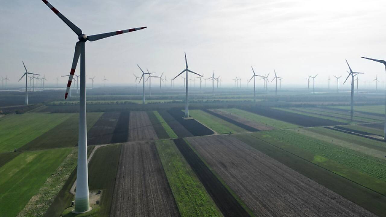 Starker Wind sorgte für gute Erträge bei der Stromerzeugung 