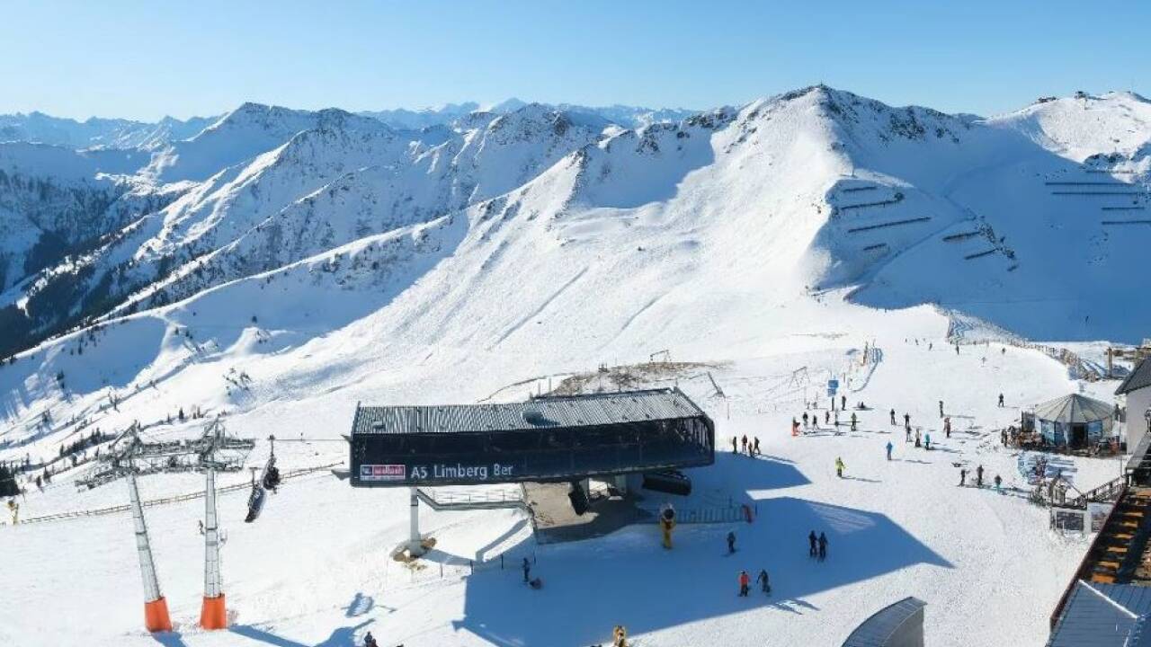 Freitagmittag am Schattberg in Saalbach 
