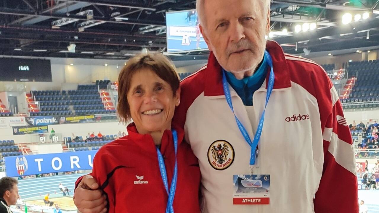 Sabine Hofer und Heimo Viertbauer sind Masters-Athleten des Jahres. Sabine Hofer und Heimo Viertbauer sind Masters-Athleten des Jahres.