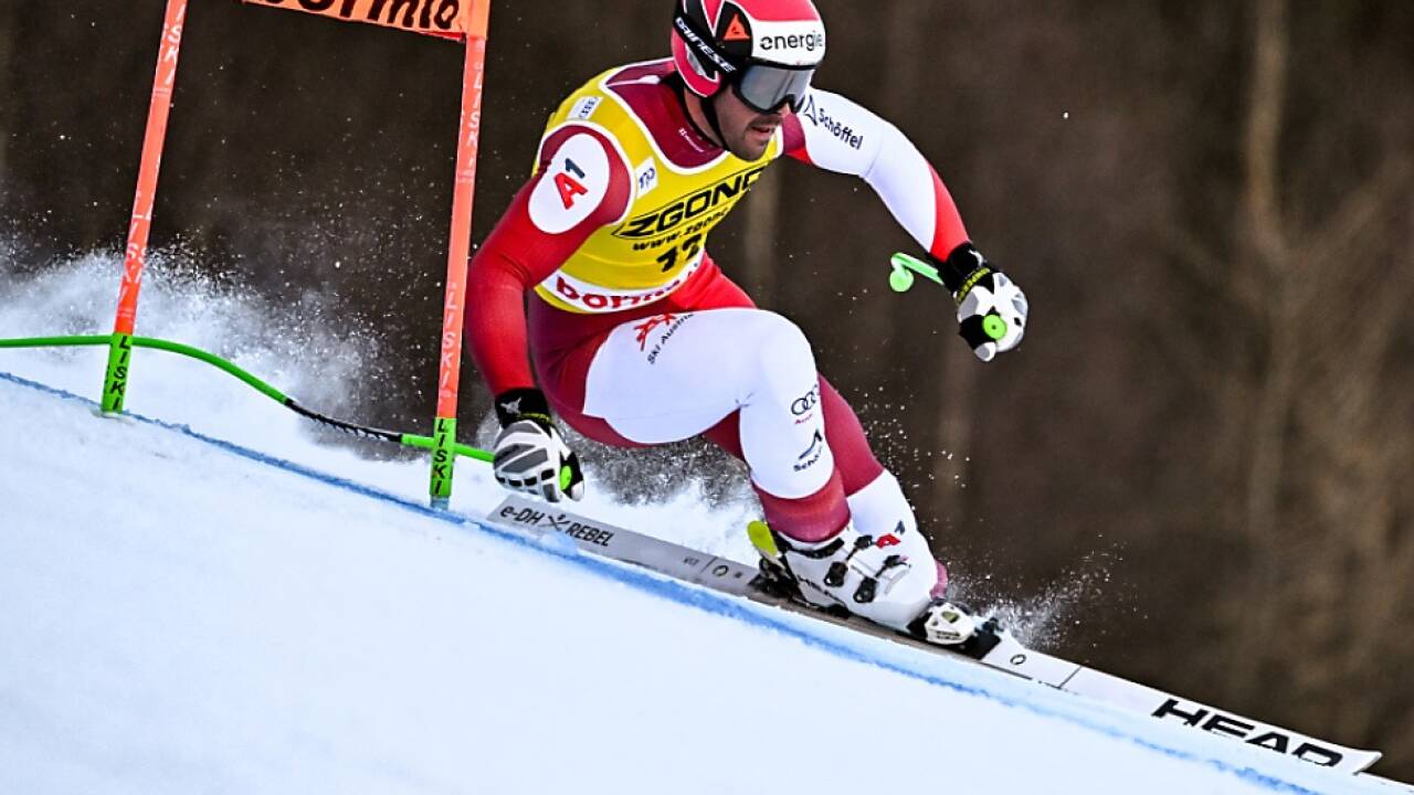 Vincent Kriechmayr greift auf der Stelvio das Podest an  Vincent Kriechmayr greift auf der Stelvio das Podest an