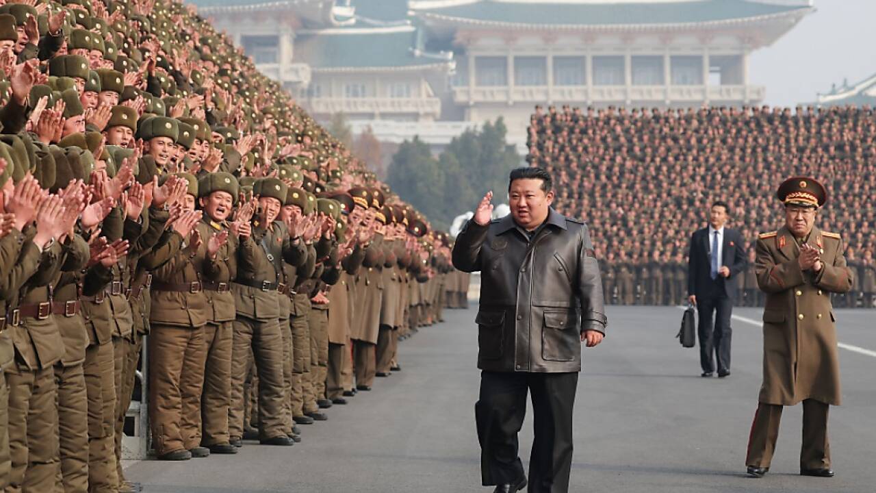 Nordkoreas Diktator Kim Jong-un entsandte Tausende Soldaten  Nordkoreas Diktator Kim Jong-un entsandte Tausende Soldaten